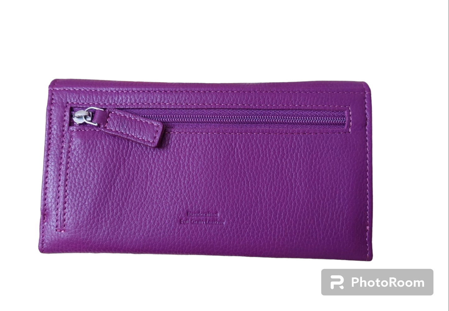 Bi Fold Long Wallet - Purple