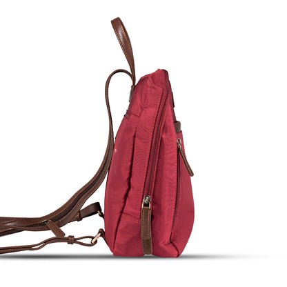 Broadway Backpack- Maroon