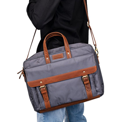 Manhattan Laptop Bag - Grey