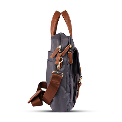 Manhattan Laptop Bag - Grey