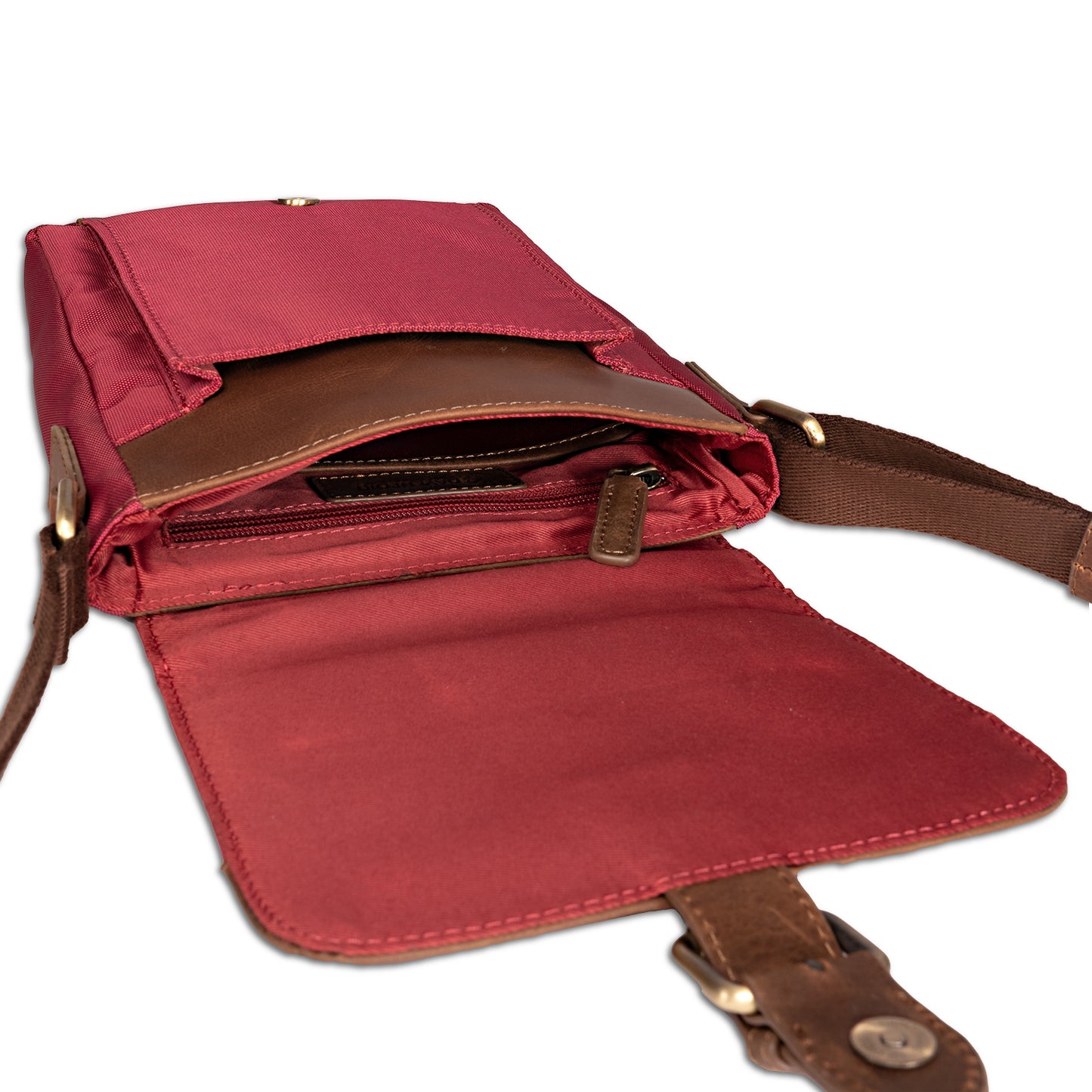 Morisson Crossbody Sling Bag - Maroon