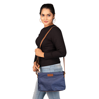 Almada Crossbody Sling Bag - Navy